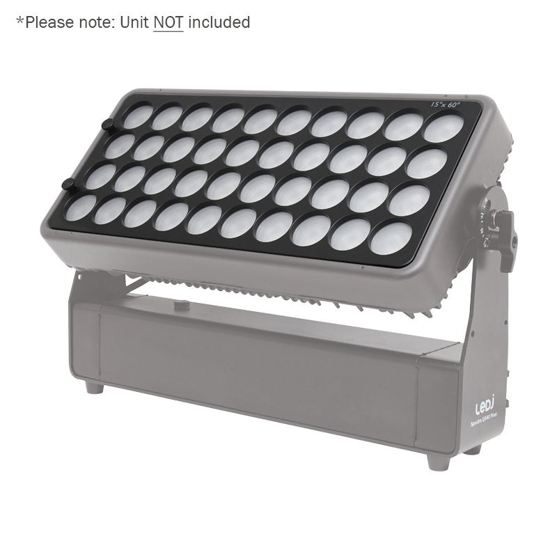 LEDJ Spectra QX40 Pixel 15° x 60° lens diffuser