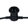 LEDJ 25m ES Festoon with 1m lamp holder spacing