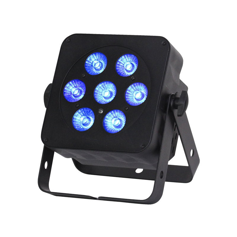 LEDJ Slimline 7Q5 RGBW LED light with seven RGBW LEDs