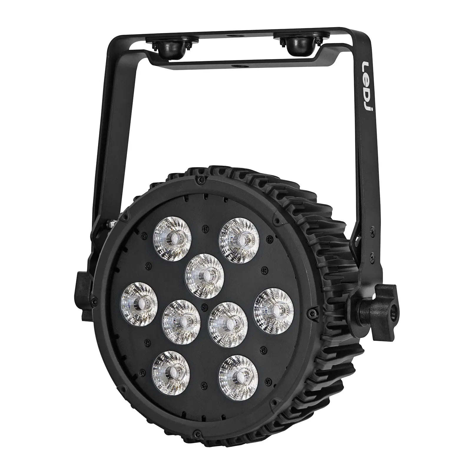 LEDJ 9HEX10 RGBWAUV Pro Intense LED Slim Par Can