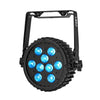 LEDJ Intense RGBLCM-UV PRO LED Slim PAR with omega clamp