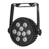 LEDJ Intense RGBLCM-UV PRO LED Slim PAR with omega clamp
