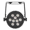 LEDJ Intense RGBLCM-UV PRO LED Slim PAR with omega clamp