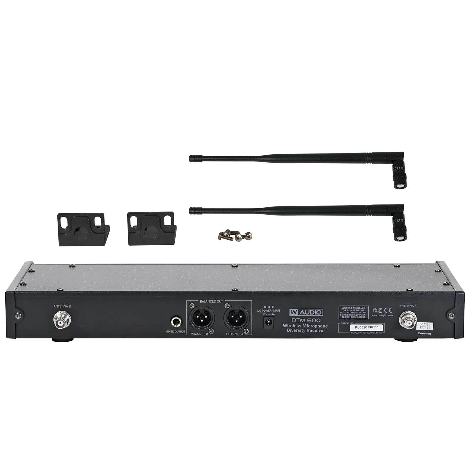 W-Audio DTM 600H V2 Twin Handheld Diversity System