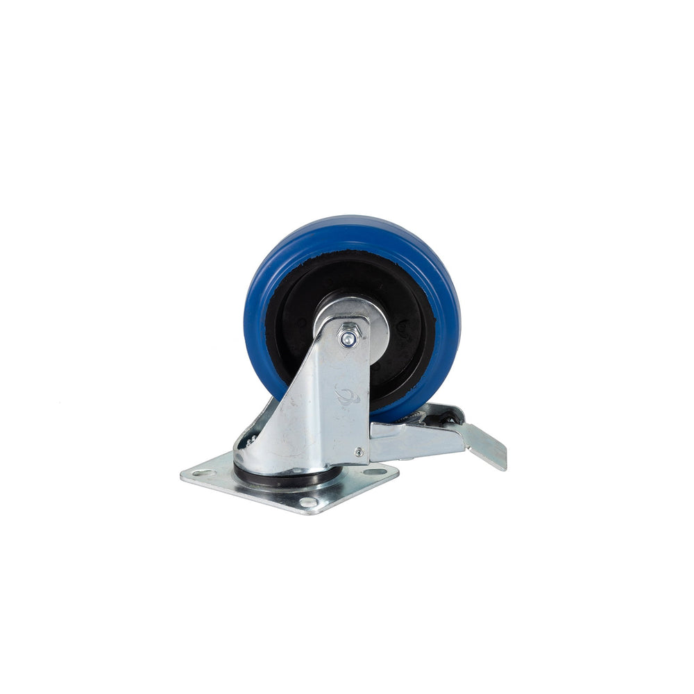 Penn Elcom 125mm braked swivel castor W8992/B