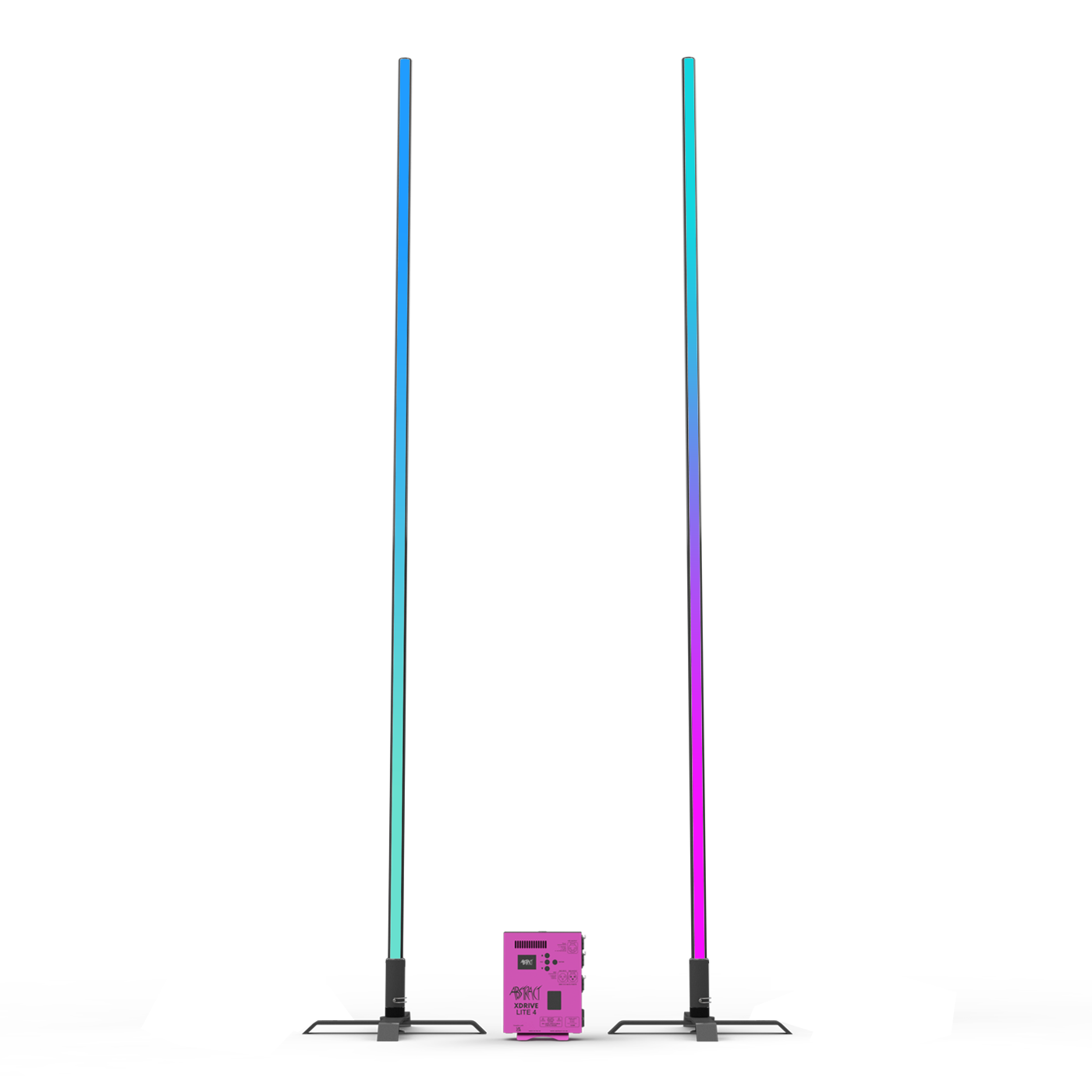 Abstract Xlite 2M Sticks 2 Pack with Xstands