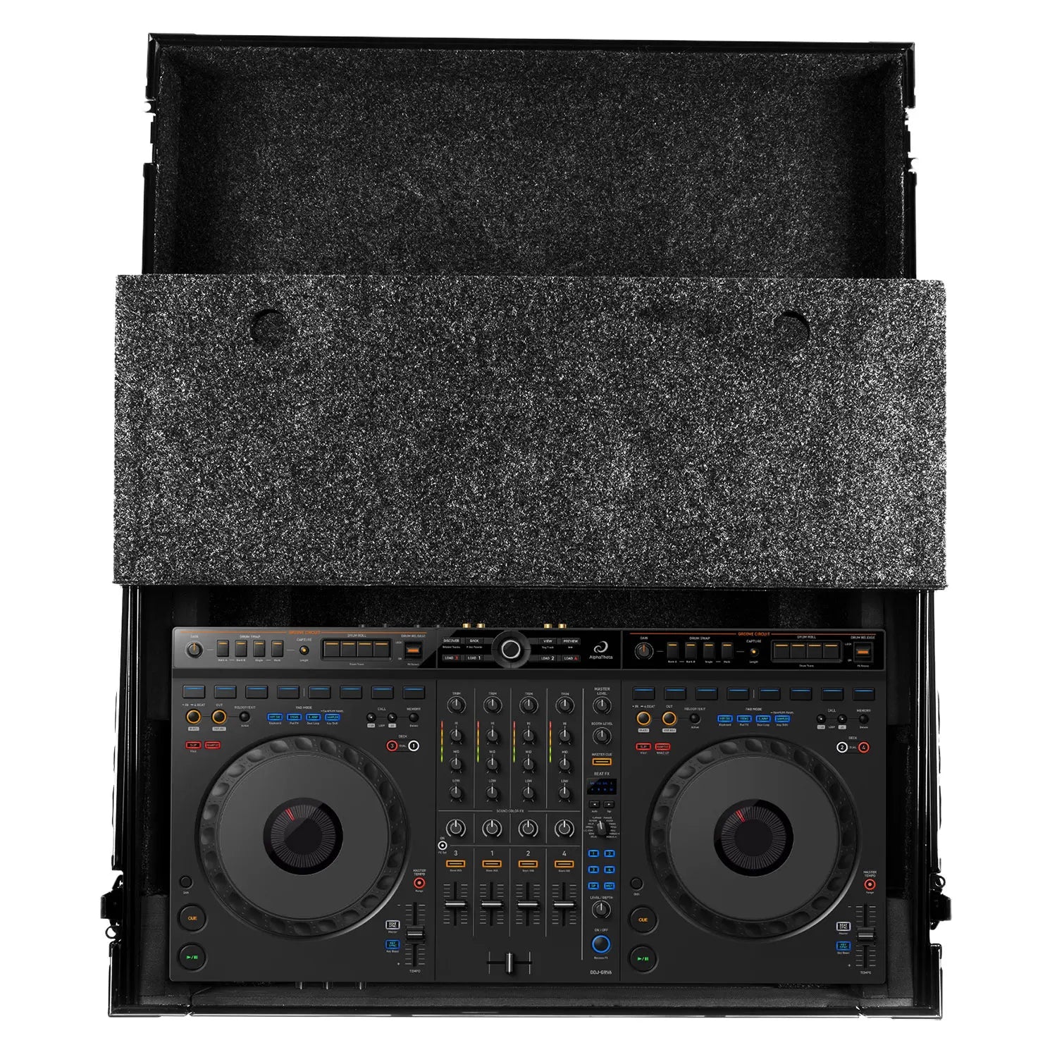 UDG FlightCase Alpha Theta DDJ-GRV6 + Laptop (Black)