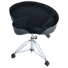 Chord Deluxe Gas Sprung Drum Throne Stool - Professional drum throne with gas height adjustment and ergonomic cushioning.