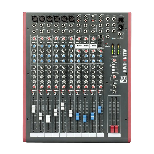 Allen & Heath ZED-14 14-Channel Compact Stereo Mixer