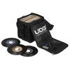UDG Ultimate 7" SlingBag 60 Black - Water resistant bag for DJs and vinyl collectors. Holds up to 60 7-inch records and small accessories.