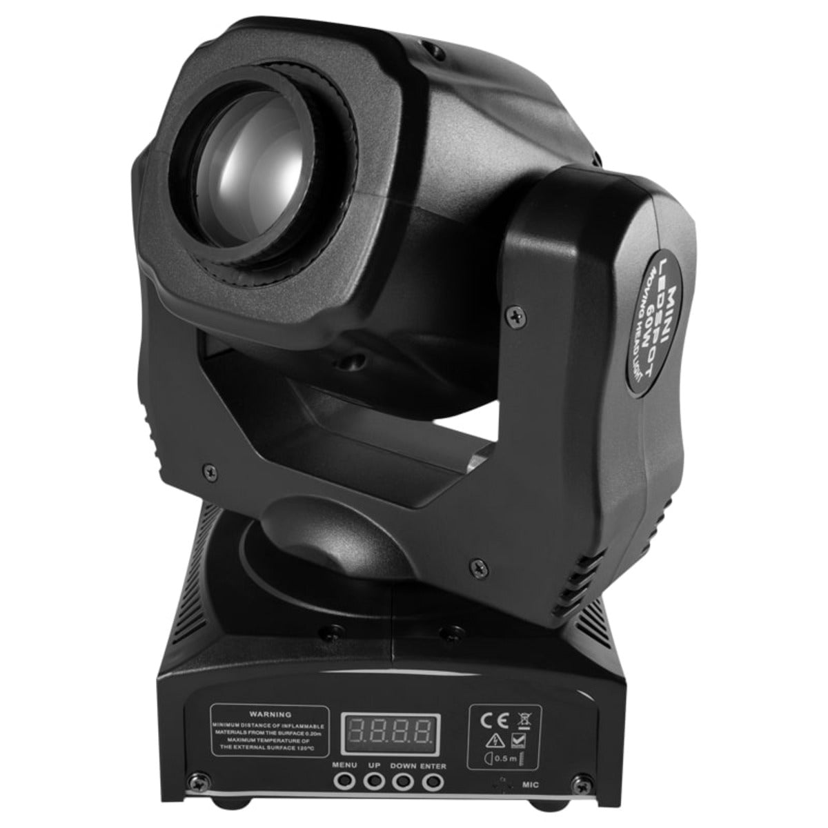 2 X Flash Spot LED 60 LED 60W Moving Head with DMX Cable