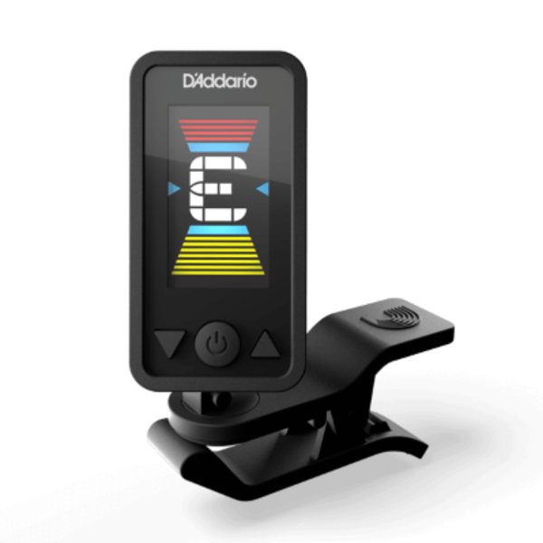 D'Addario PW-CT-17BK Eclipse Headstock Guitar Tuner Black
