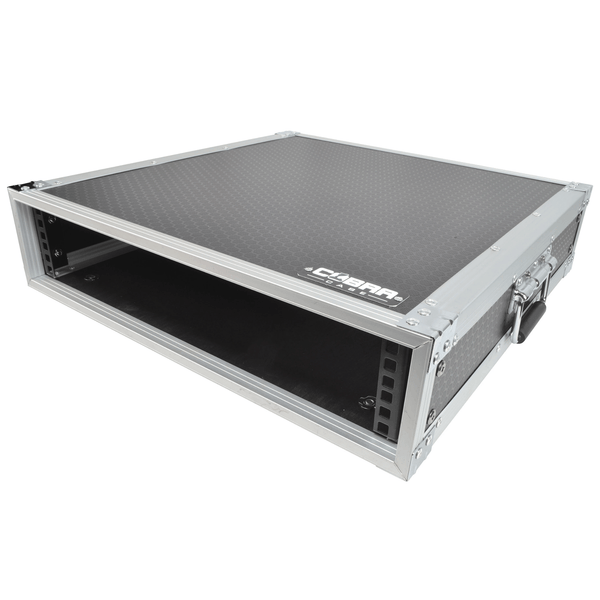 Cobra FC209 2U 500mm Rack Sleeve Case - Compact and durable rack sleeve flight case designed for safely transporting and protecting rack-mounted equipment.
