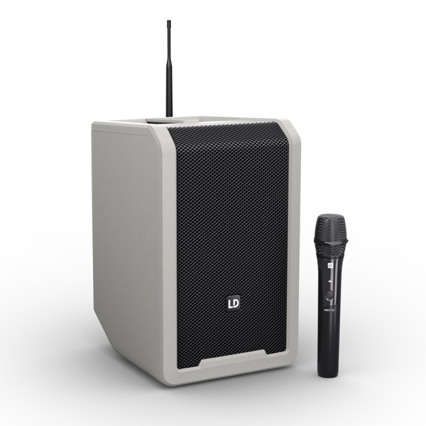 LD Systems ANNY 8 HHD B8 G - Portable Battery Powered Bluetooth With Mic Ubran Grey