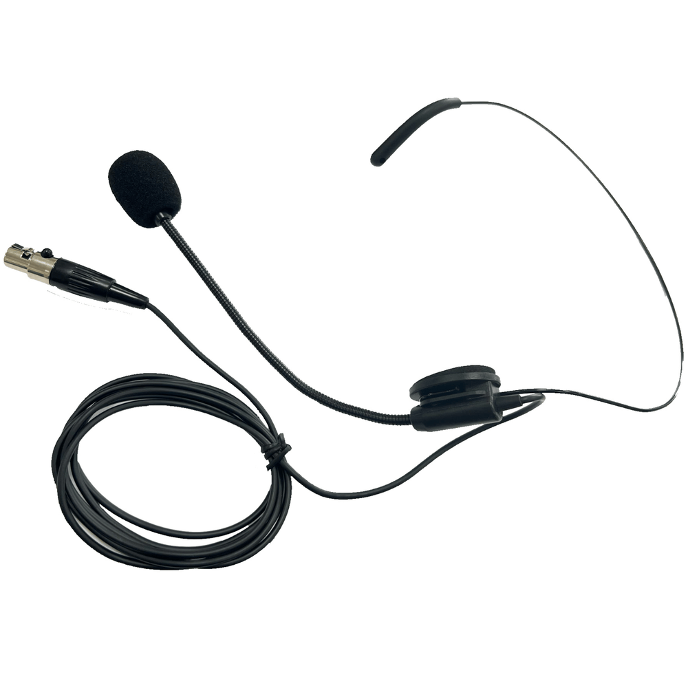 Q-Audio QWM Headworn (for beltpacks with TA4 mini-XLR sockets)