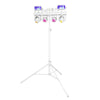 2 x Equinox White Gigabar FX1 5-in-1 LED Light Bar System with Bags and Haze Machine