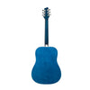 Stagg SA20D BLUE Blue Dreadnought Acoustic Guitar with Basswood Top