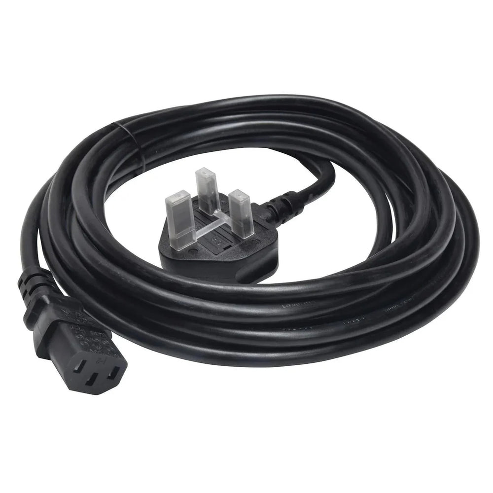 Mercury 1m IEC to 13a UK Plug Kettle Lead