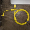 UDG Ultimate Audio Cable USB 2.0 A-B Yellow Angled 1m