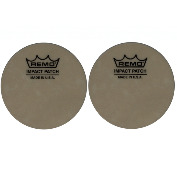 Remo IM-0002-PH bass drum impact patch for pedal twin pack