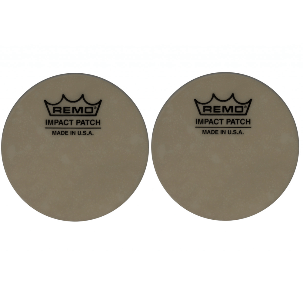 Remo Bass Drum Head Impact Patch For Pedal Twin Pack IM-0002-PH