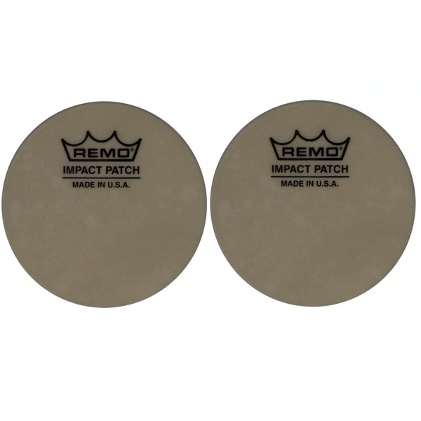 Remo Bass Drum Head Impact Patch For Pedal Twin Pack IM-0002-PH
