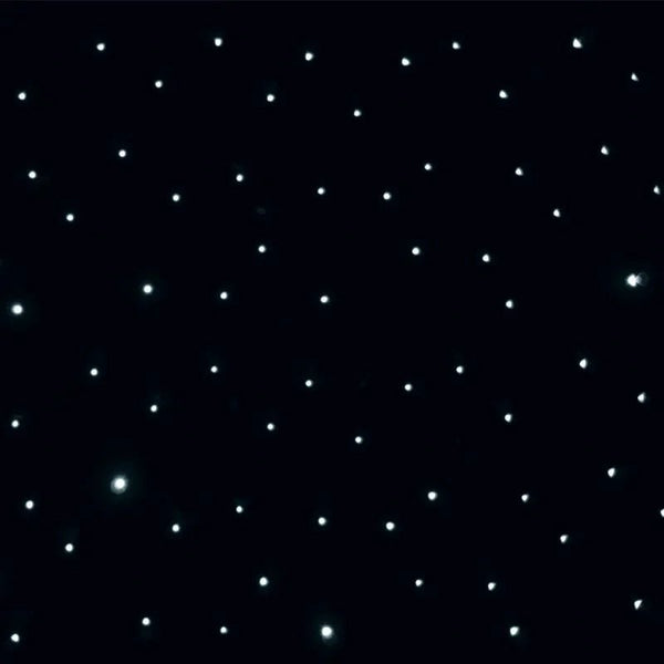 LEDJ 6 x 4m Black PRO LED Starcloth System (Excludes Controller)