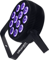Algam Lighting SLIMPAR-1210-HEX12 x 10W RGBWA+UV LED PAR Can