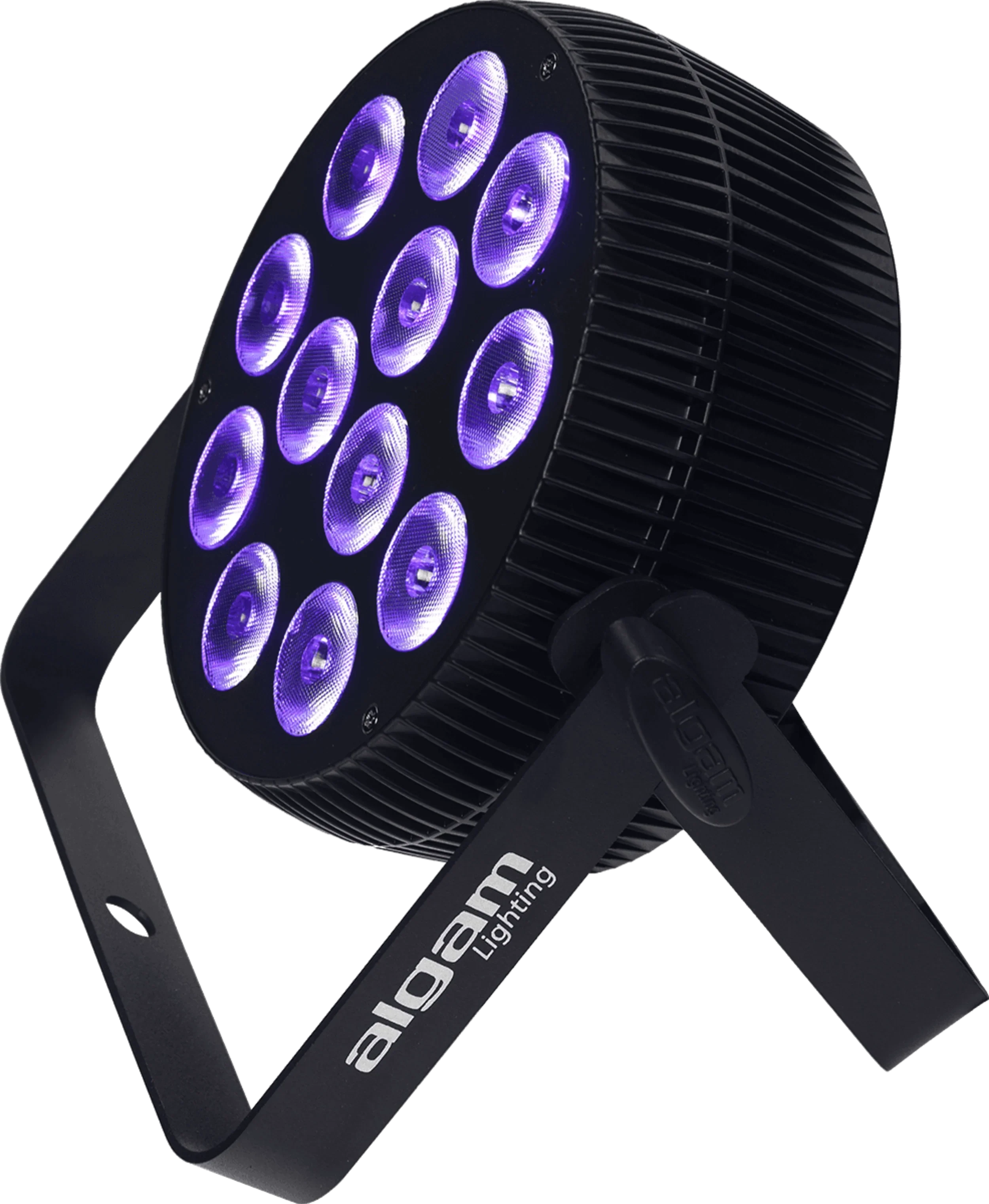 Algam Lighting SLIMPAR-1210-HEX12 x 10W RGBWA+UV LED PAR Can