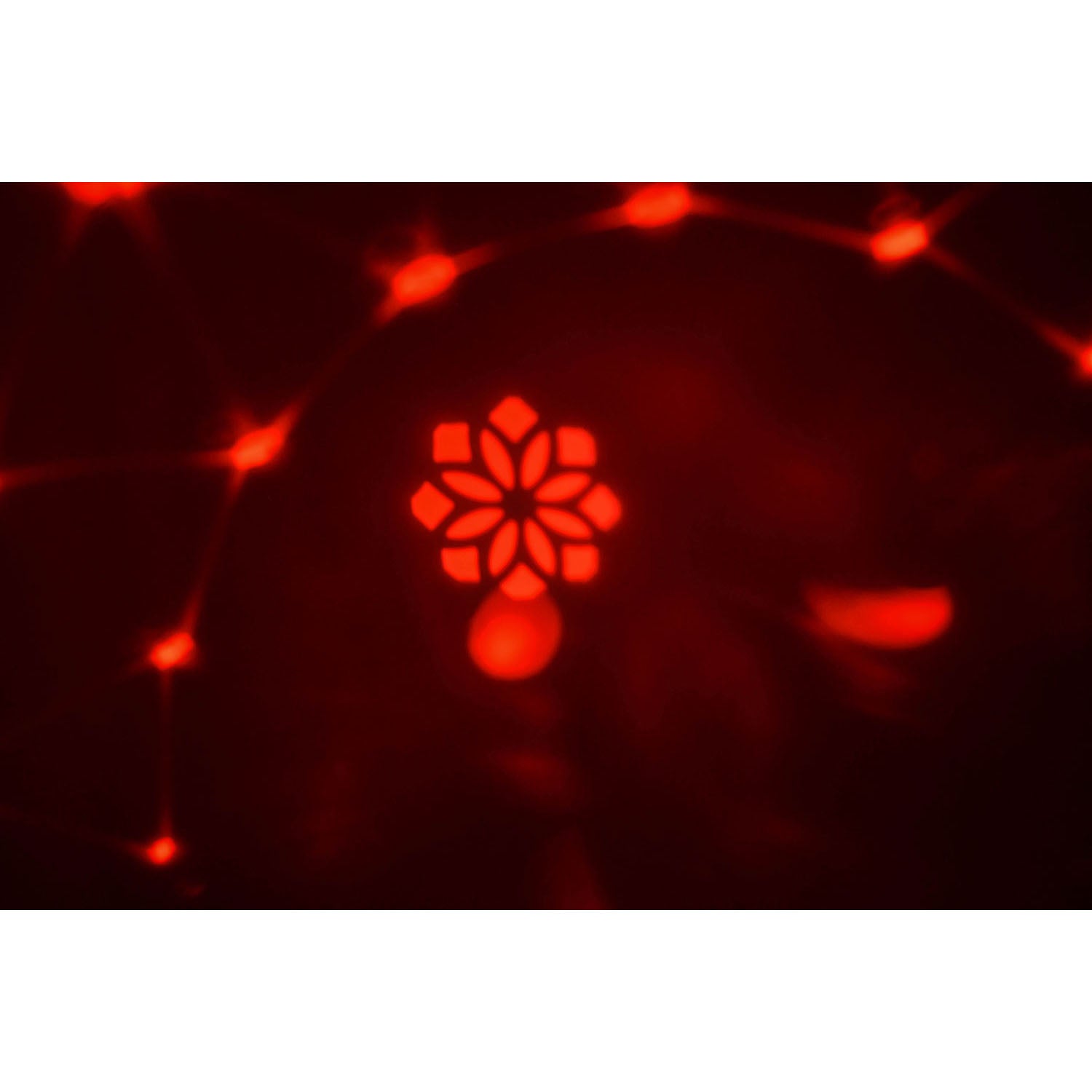 QTX Crystal Blaze Tabletop LED Light Effect with GOBOs