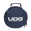 UDG Ultimate DIGI Headphone Bag in Dark Blue - Ballistic Nylon carrying bag for headphones, USB drives, SD cards, and more.