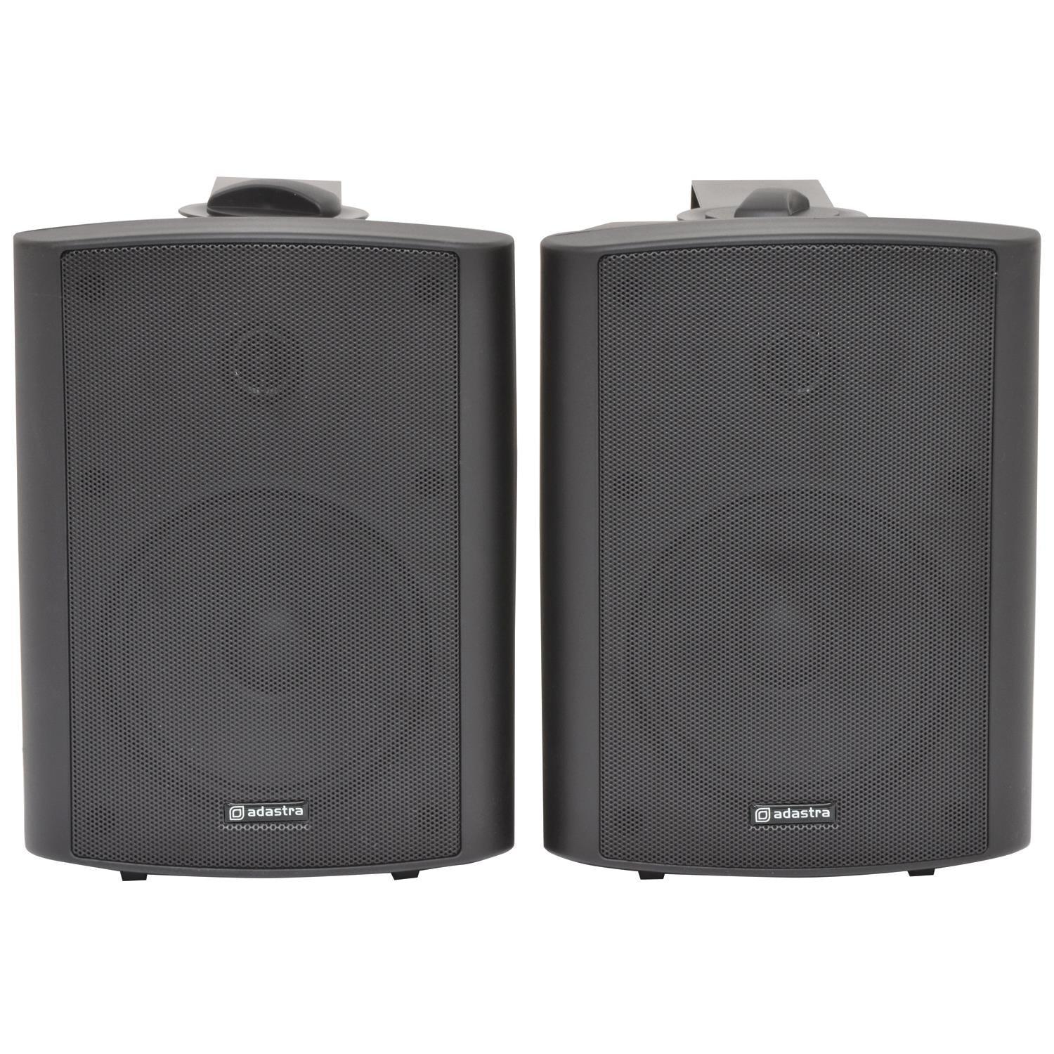 Adastra BC5A-B 5.25" 2x30w Black Active Stereo Speakers - DY Pro Audio
