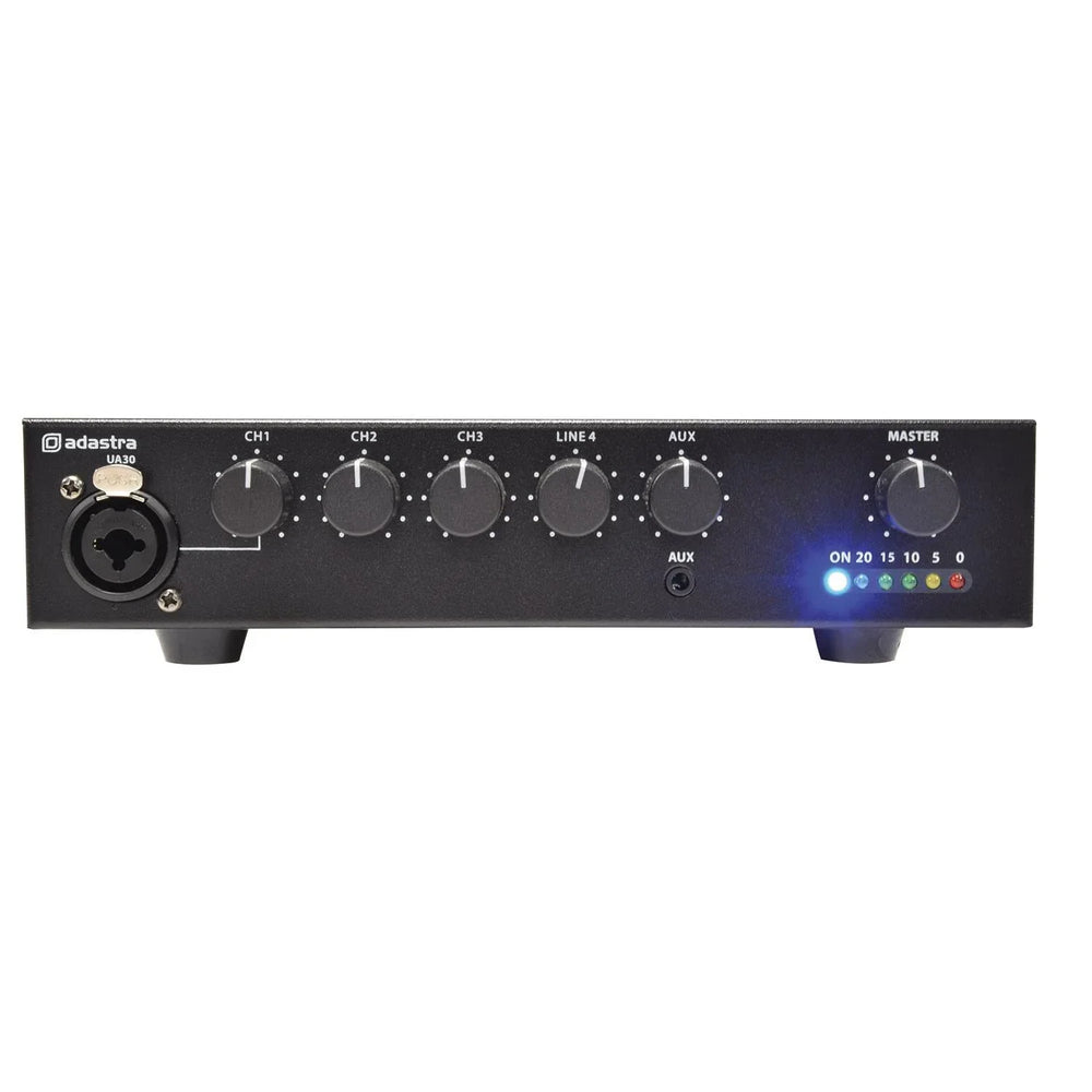 Adastra UA30 30w Compact 5 Channel 100V Mixer Amp