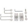 Adastra Universal Surround Sound Speaker Brackets for Home Cinema Wall Mount Whi - DY Pro Audio