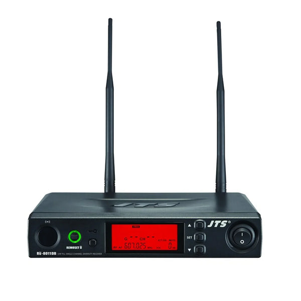 JTS RU - 8011DB Single Channel UHF Receiver 606.5 - 642MHz