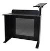 Equinox Black Event DJ Booth Table Stand
