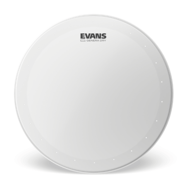 Evans 14 inch Genera Dry coated snare drum head B14DRY