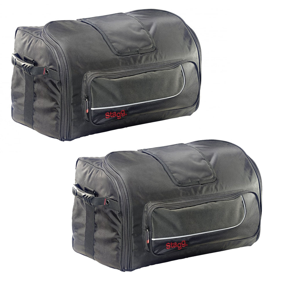 2 x Stagg SPB-10 10" PA Speaker Bag Cover Padded Soft Gig Bag Carry Case