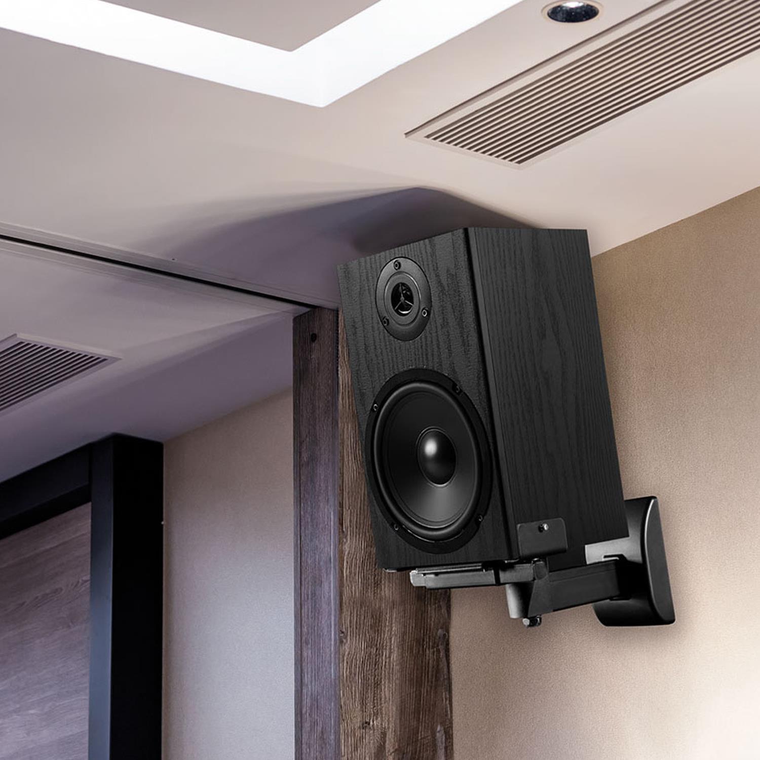 AV:Link Universal Side Clamping Bookshelf Speaker Wall Mount - DY Pro Audio