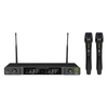 Q-Audio QWM 1970 HH UHF Dual Channel Diversity Handheld Wireless System (606-614Mhz)