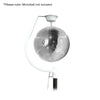 Equinox Curve Mirror Ball Bracket with Square Base Stand