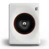 2 x Palmer ORBIT 11 W White Active coaxial 3-way studio monitor