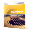 D'Addario EJ19 Phosphor Bronze Bluegrass Acoustic Guitar Strings 12-56