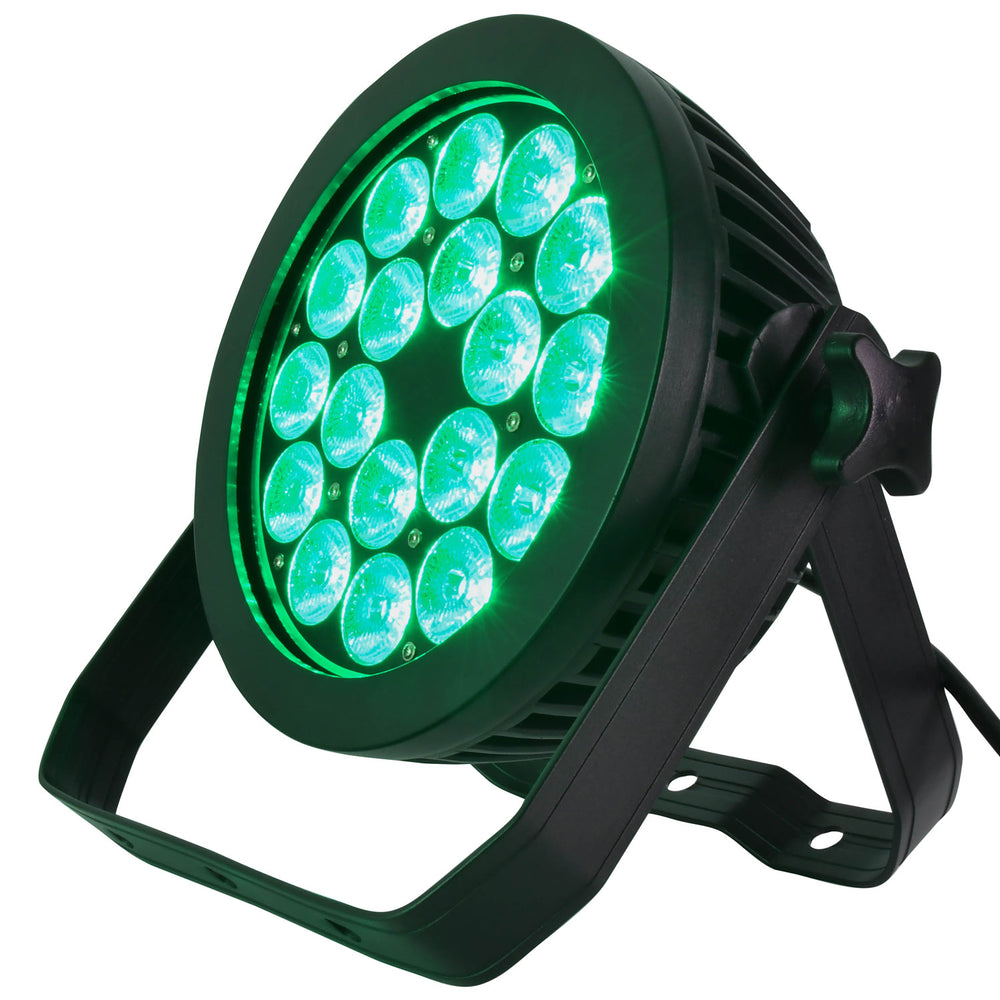 Citronic MagicPAR-220 black RGBWAUV LED PAR can fanless design