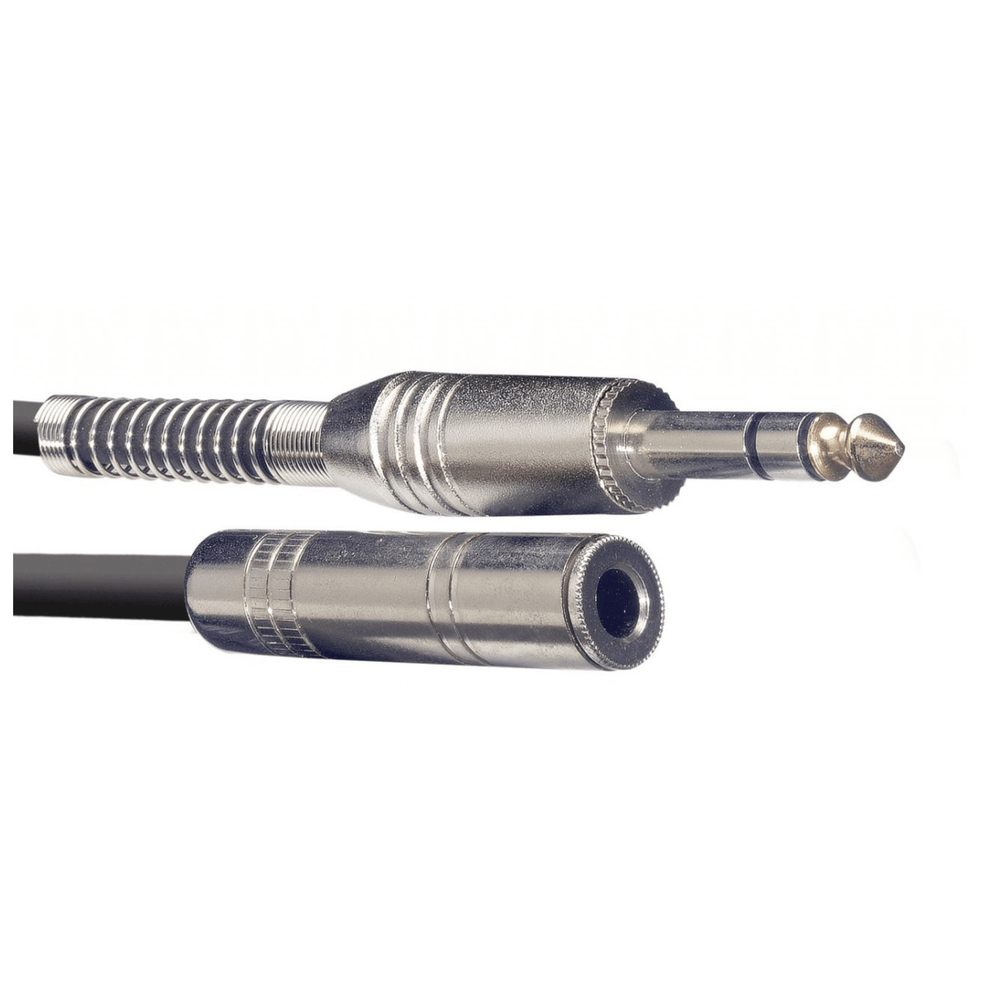 Stagg SAC6PSJS DL 6m Stereo Jack to Female Jack Extension Cable