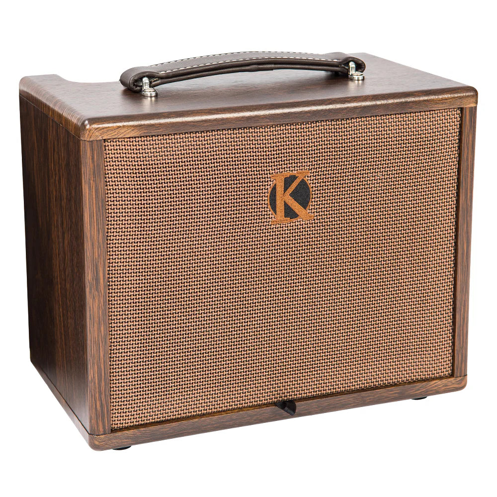 Kinsman KAA45 Kinsman 45w Acoustic Amp Mains Battery Power With Bluetooth Wood