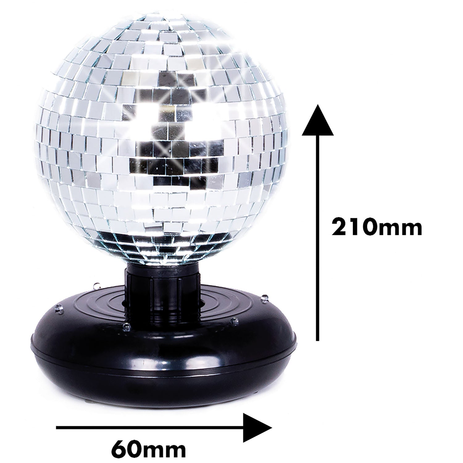 Cheetah 6 Inch Free Standing Rotating Mirror Ball Kit