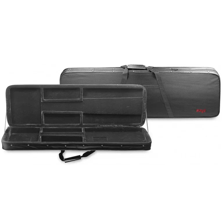 Stagg HGB2 - RB Soft Case for Electric Bass Guitar Square Shaped