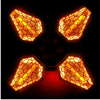 Algam Lighting VINTAGE FLOWER Multi-Effect Rotating Light with 3-in-1 effects and endless rotation for a mesmerizing light display.