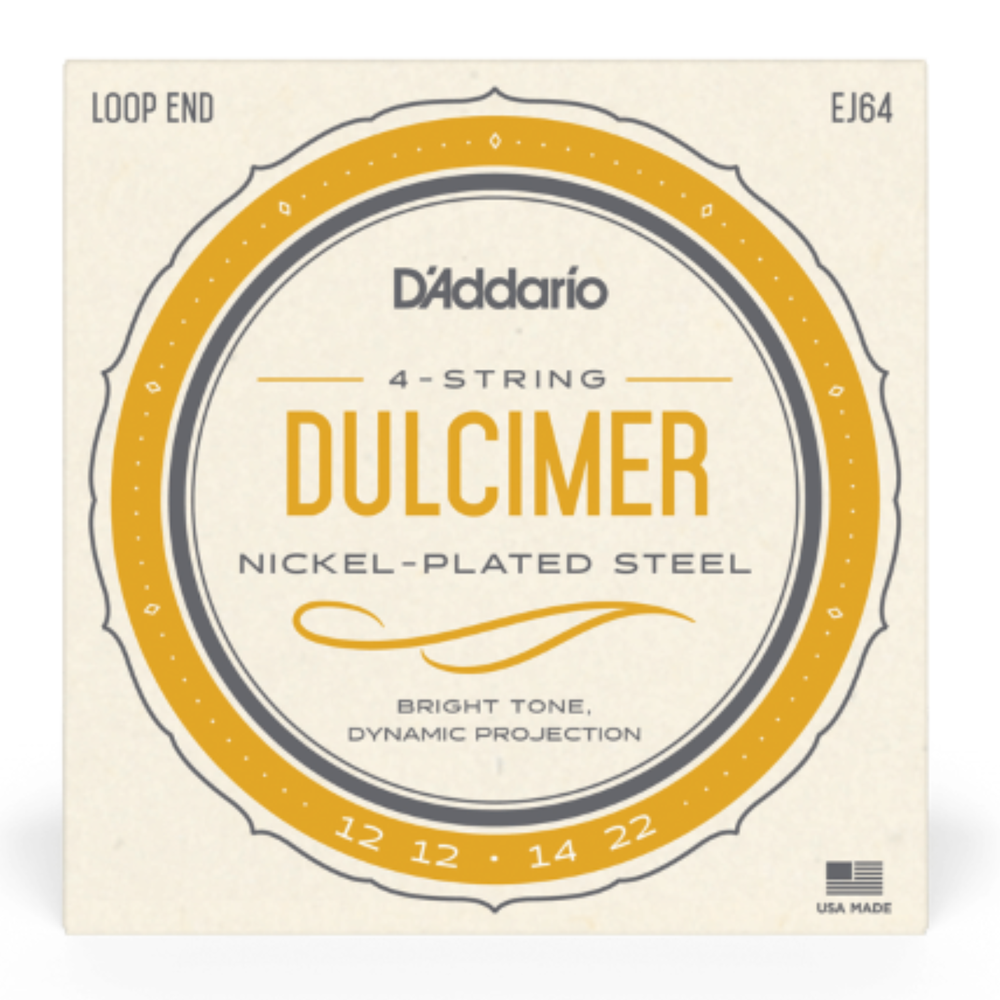 D'Addario EJ64 4-String Dulcimer Instrument Strings